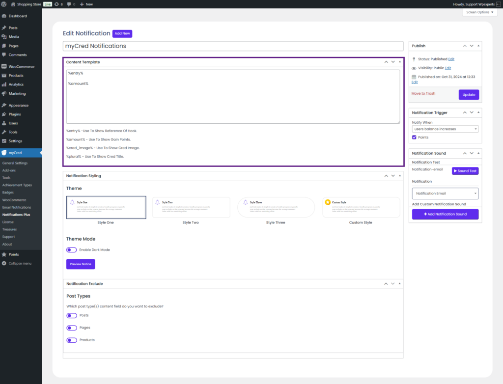 Instant Notifications