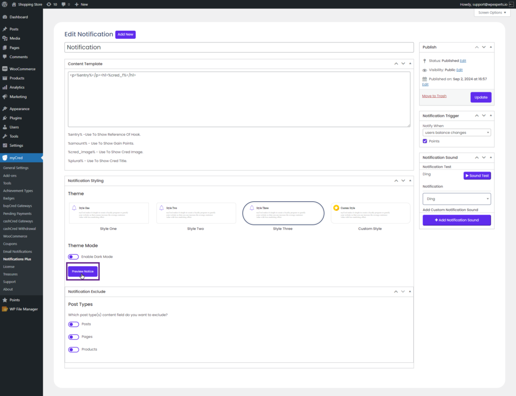Instant Notifications